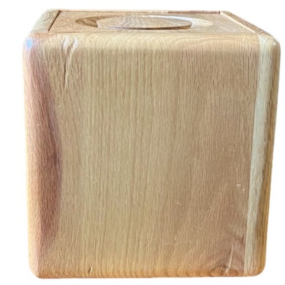 Vintage Butcher Block Ice Bucket - Picture 2 of 12